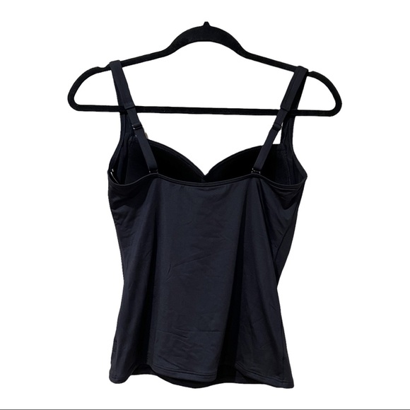 Sea Level Twist Front Tankini in Black (6) - Picture 7 of 10